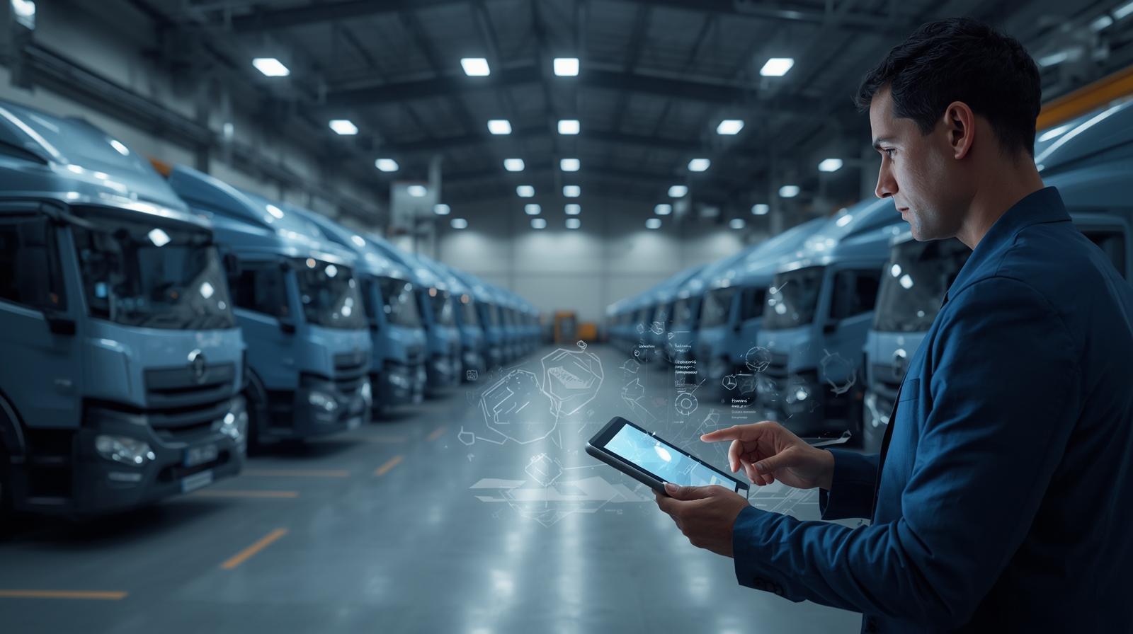 image of fleet telematics